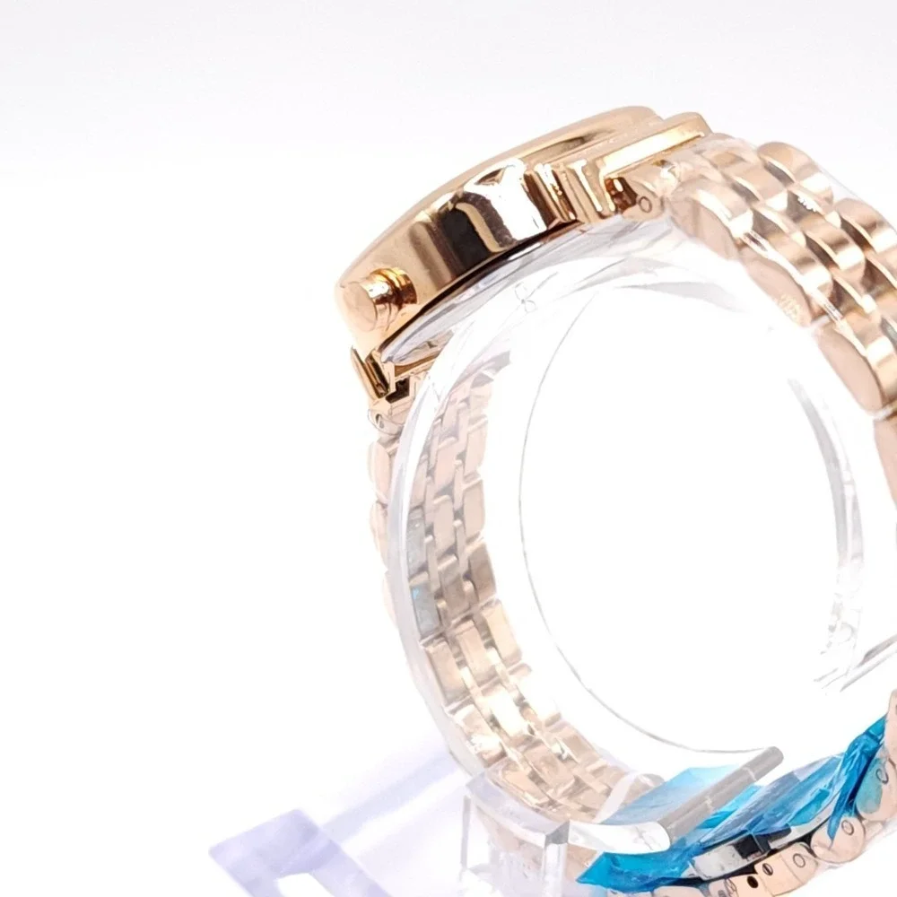 Invicta Prestige MPW-0038 Women's‎ Watch Rose Gold Crystal Bezel 26.5mm
